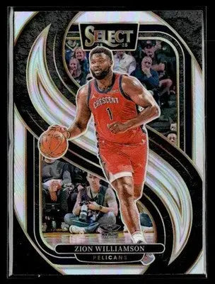 2024-25 Panini Select #138 Zion Williamson Silver Prizm - Basketball Card Single