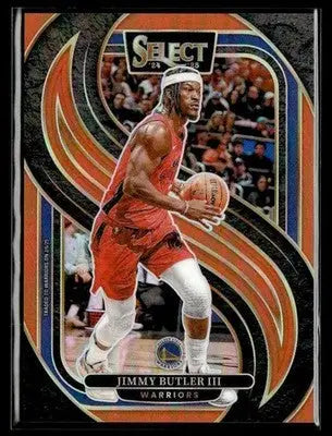2024-25 Panini Select #144 Jimmy Butler III Orange Prizm - Basketball Card Single