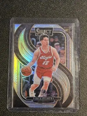 2024-25 Panini Select #168 Yuki Kawamura Silver Prizm - Basketball Card Single