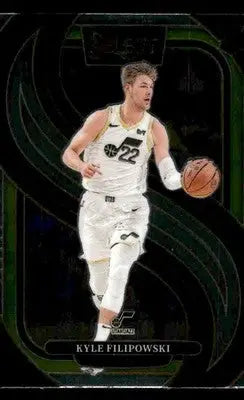 2024-25 Panini Select #170 Kyle Filipowski Premier Level RC Utah Jazz