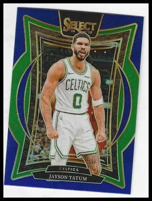 2024-25 Panini Select #2 Jayson Tatum Blue Prizm