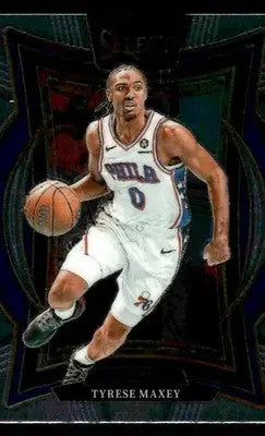 2024-25 Panini Select #20 Tyrese Maxey Concourse Philadelphia 76ers - Basketball Card Single