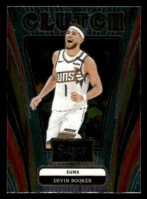 2024-25 Panini Select #21 Devin Booker Clutch - Basketball Card Single