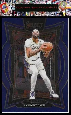 2024-25 Panini Select #25 Anthony Davis Blue (Retail)