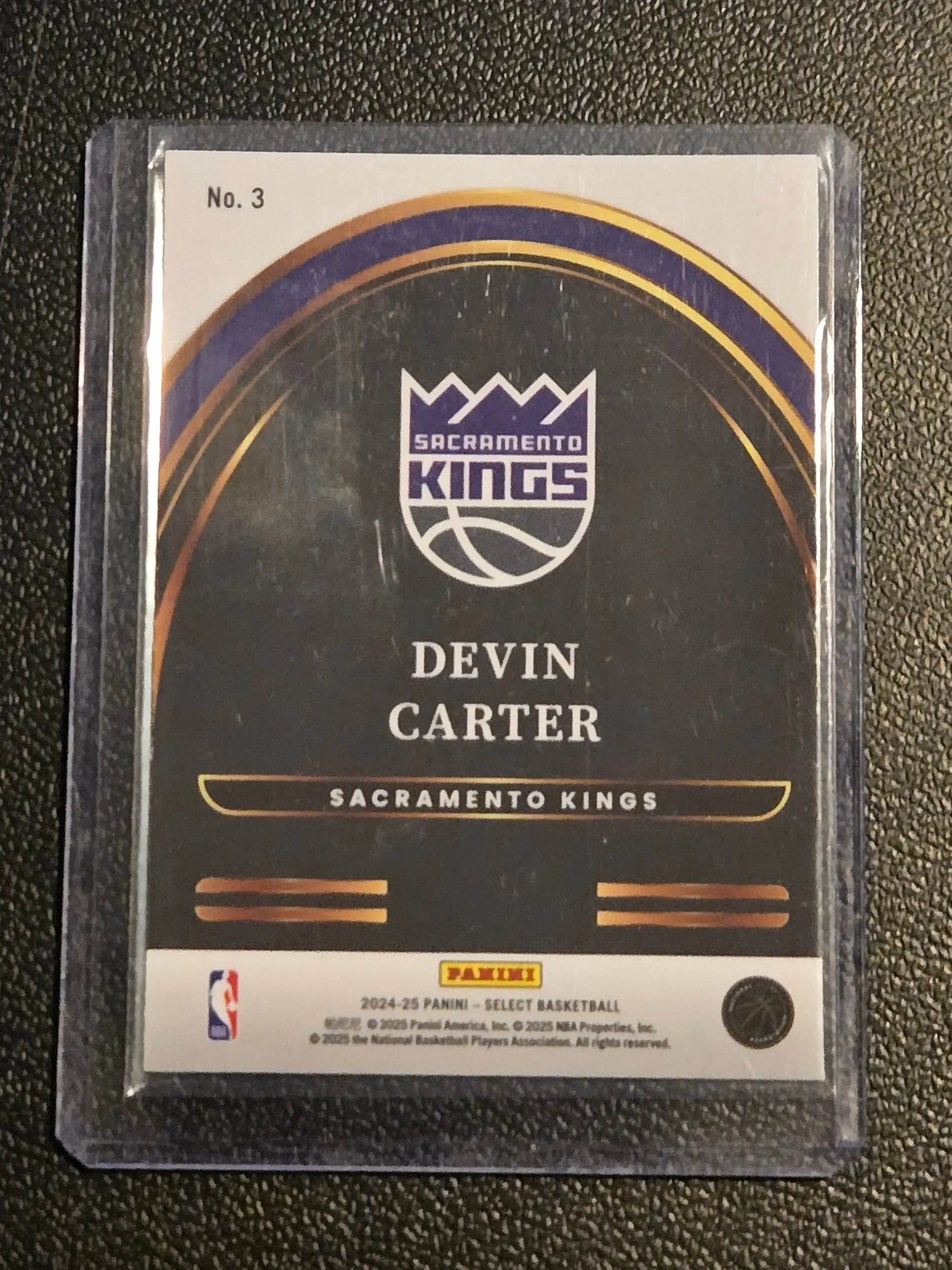 2024-25 Panini Select #3 Devin Carter Select Future - Basketball Card Single