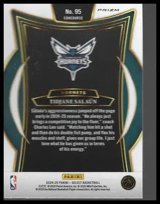 2024-25 Panini Select #31 LaMelo Ball Blue Cracked Ice Prizm - Basketball Card Single