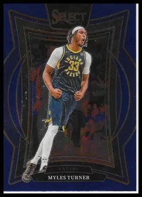 2024-25 Panini Select #4 Myles Turner Blue (Retail)