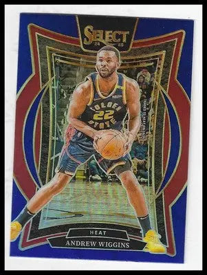 2024-25 Panini Select #5 Andrew Wiggins Blue Prizm