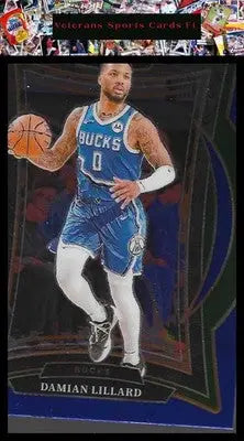 2024-25 Panini Select #55 Damian Lillard Blue (Retail)