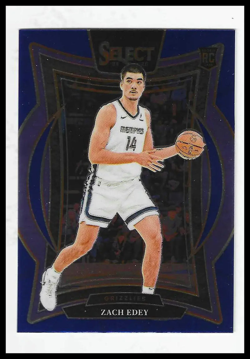 2024-25 Panini Select #63 Trae Young Blue (Retail) - Basketball Card Single
