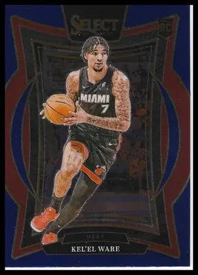 2024-25 Panini Select #66 Kel’el Ware Blue (Retail)