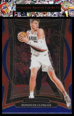 2024-25 Panini Select #69 Donovan Clingan Blue (Retail)