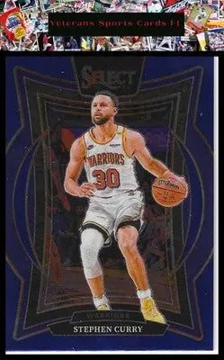 2024-25 Panini Select #7 Stephen Curry Blue (Retail)