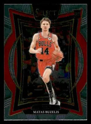 2024-25 Panini Select #70 Matas Buzelis Concourse RC Chicago Bulls - Basketball Card Single