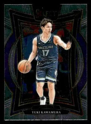 2024-25 Panini Select #76 Yuki Kawamura Concourse RC Memphis Grizzlies - Basketball Card Single