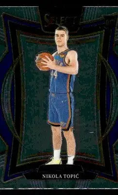 2024-25 Panini Select #89 Nikola Topic - Basketball Card Single