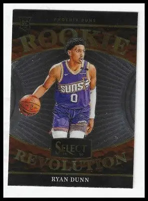2024-25 Panini Select #9 Ryan Dunn Rookie Revolution