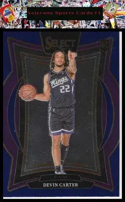 2024-25 Panini Select #92 Devin Carter Blue (Retail)