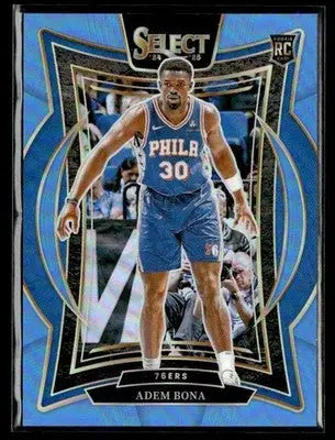 2024-25 Panini Select #97 Adem Bona Light Blue Prizm - Basketball Card Single
