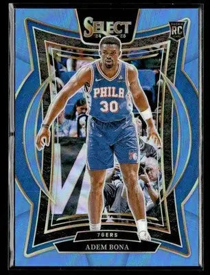 2024-25 Panini Select #97 Adem Bona Light Blue Prizm #/299 - Basketball Card Single