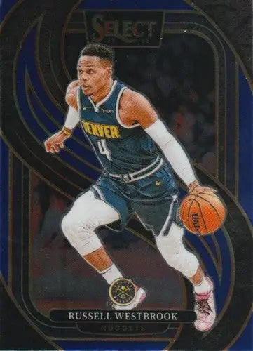 2024-25 Panini Select Blue #104 Russell Westbrook NM-MT Nuggets Premier ID:80946 - Basketball Card Single