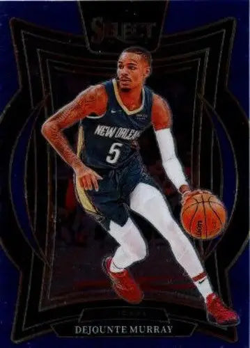 2024-25 Panini Select Blue #13 Dejounte Murray NM-MT Pelicans Concourse ID:80931 - Basketball Card Single