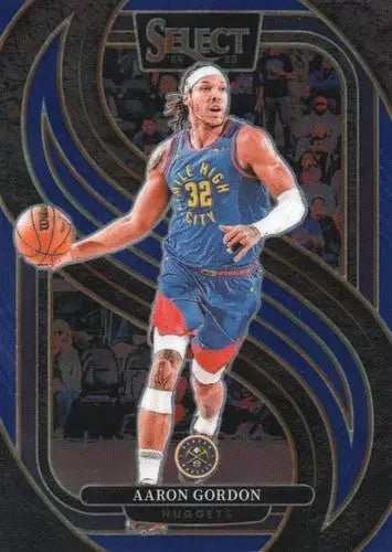 2024-25 Panini Select Blue #142 Aaron Gordon NM-MT Nuggets Premier Leve ID:80947 - Basketball Card Single