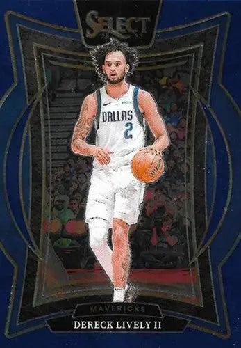 2024-25 Panini Select Blue #26 Dereck Lively II NM-MT Mavericks Concour ID:80934 - Basketball Card Single