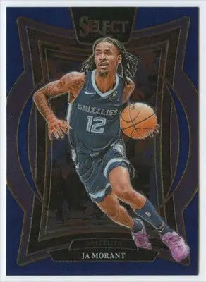 2024-25 Panini Select Blue #60 Ja Morant NM-MT Grizzlies Concourse ID:80938 - Basketball Card Single