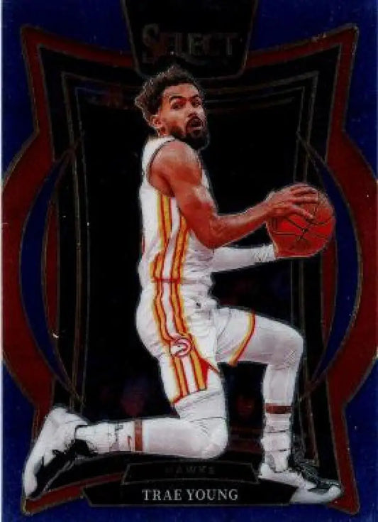 2024-25 Panini Select Blue #63 Trae Young NM-MT Hawks Concourse ID:80927 - Basketball Card Single