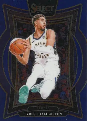 2024-25 Panini Select Blue #64 Tyrese Haliburton NM-MT Pacers Concourse ID:80939 - Basketball Card Single