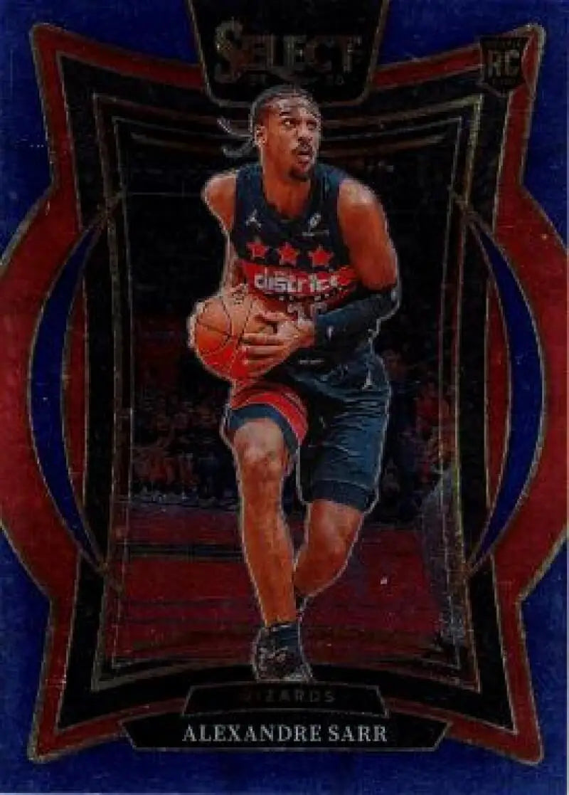 2024-25 Panini Select Blue #73 Alexandre Sarr NM-MT Wizards Concourse ID:80941 - Basketball Card Single