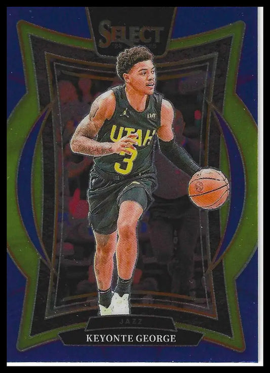2024-25 Panini Select Blue Prizm #79 Jaylen Wells Rookie - Basketball Card Single