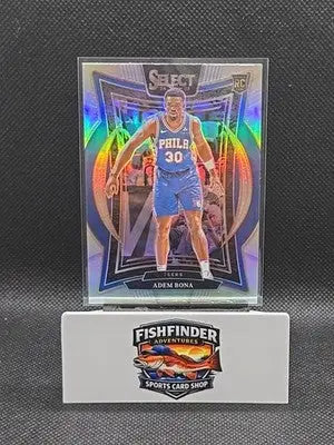 2024-25 Panini Select - Concourse Adem Bona #97 Silver Prizm (RC) - Basketball Card Single
