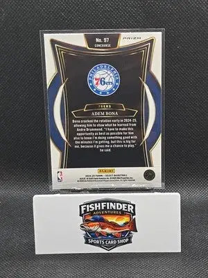 2024-25 Panini Select - Concourse Adem Bona #97 Silver Prizm (RC) - Basketball Card Single