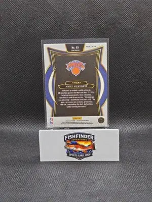 2024-25 Panini Select - Concourse Ariel Hukporti #93 Tectonic Prizm (RC) - Basketball Card Single