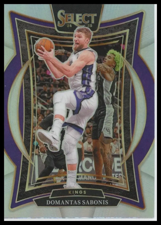 2024-25 Panini Select - Concourse Domantas Sabonis #24 Silver Prizm - Basketball Card Single