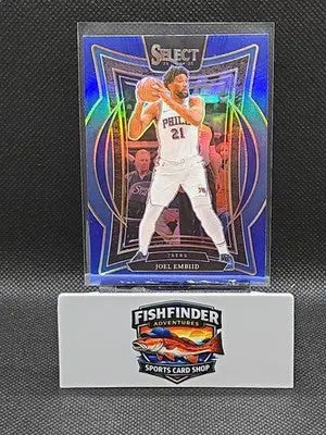 2024-25 Panini Select - Concourse Joel Embiid #6 Blue Prizm