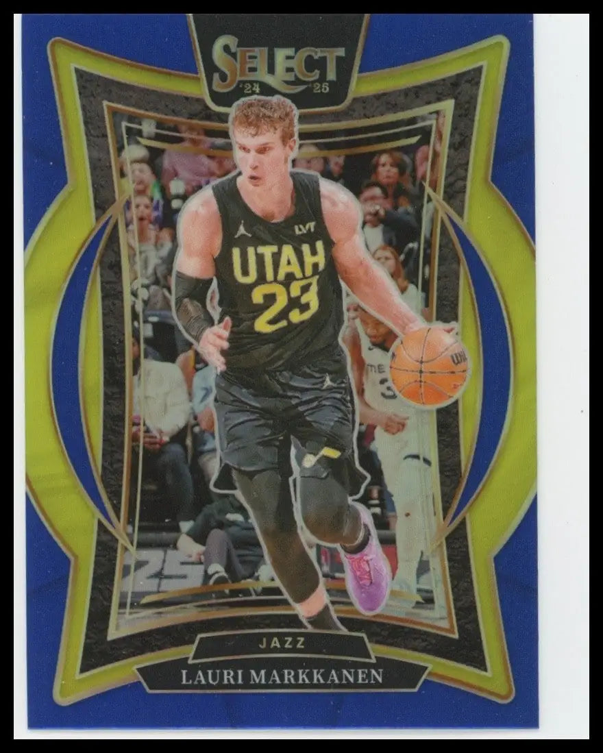 2024-25 Panini Select - Concourse Lauri Markkanen #62 Blue Prizm