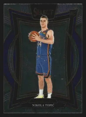 2024-25 Panini Select Concourse Nikola Topic #89 Thunder RC - Basketball Card Single