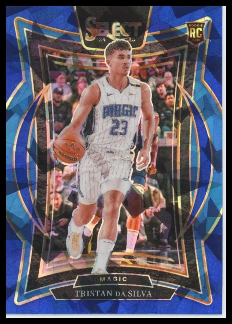 2024-25 Panini Select - Concourse Tristan da Silva #83 Blue Cracked Ice Prizm...