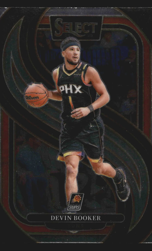 2024-25 Panini Select Devin Booker #139 Premier Level Phoenix Suns - Basketball Card Single