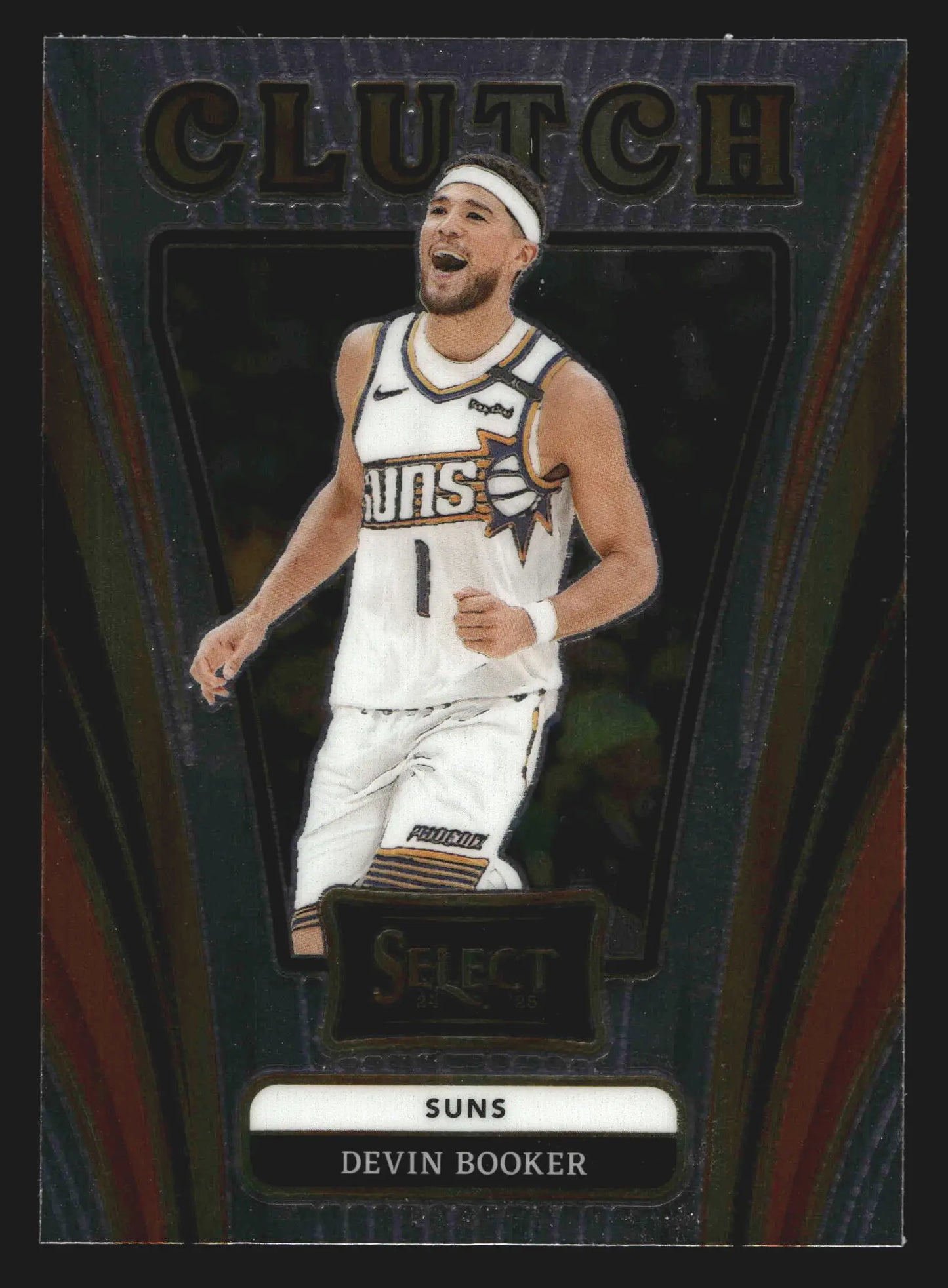 2024-25 Panini Select Devin Booker #21 Clutch Insert Phoenix Suns - Basketball Card Single