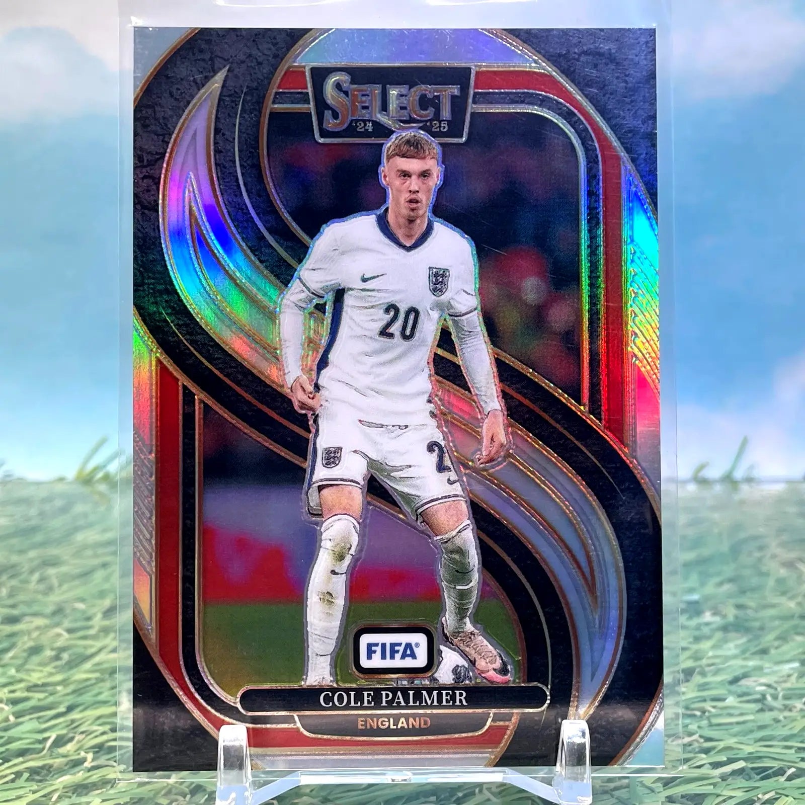 2024-25 Panini Select FIFA Mezzanine Cole Palmer #166 Silver Prizm - Soccer Card Single