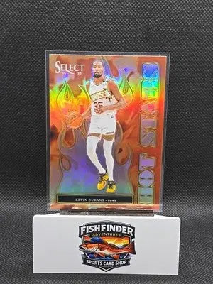 2024-25 Panini Select - Hot Stars Kevin Durant #14 Silver Prizm - Basketball Card Single