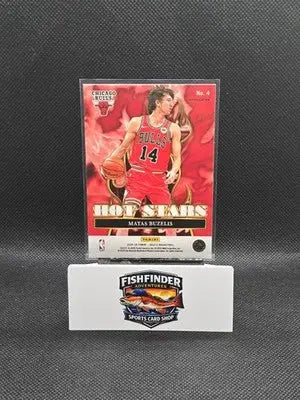 2024-25 Panini Select - Hot Stars Matas Buzelis #4 Silver Prizm (RC) - Basketball Card Single