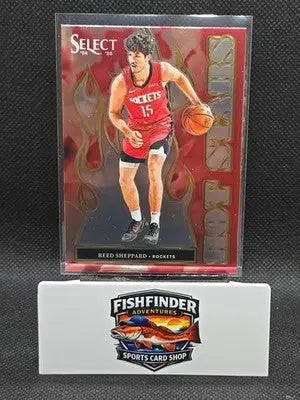 2024-25 Panini Select - Hot Stars Reed Sheppard #6 (RC) - Basketball Card Single