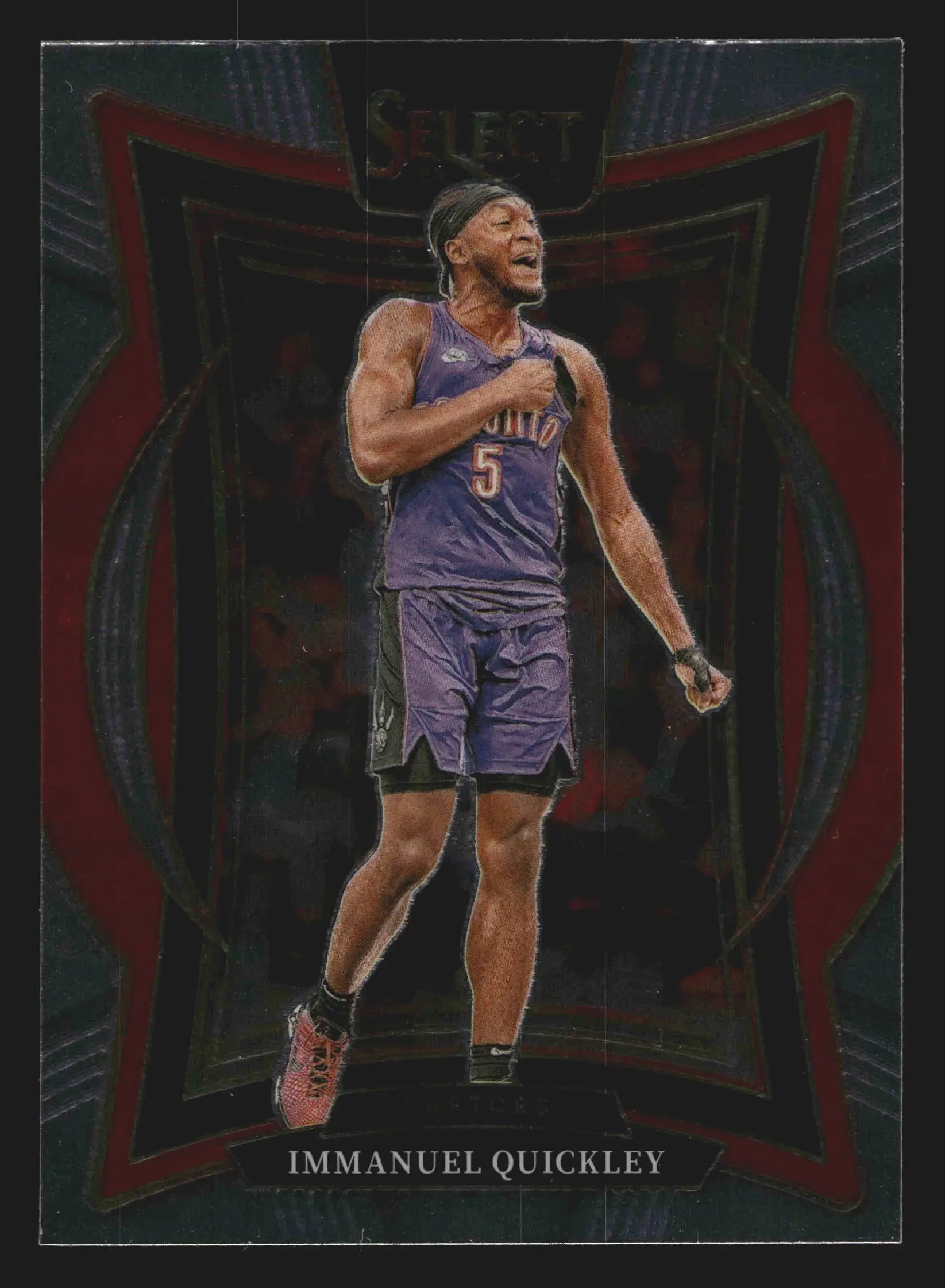 2024-25 Panini Select Immanuel Quickley #41 Concourse Toronto Raptors - Basketball Card Single