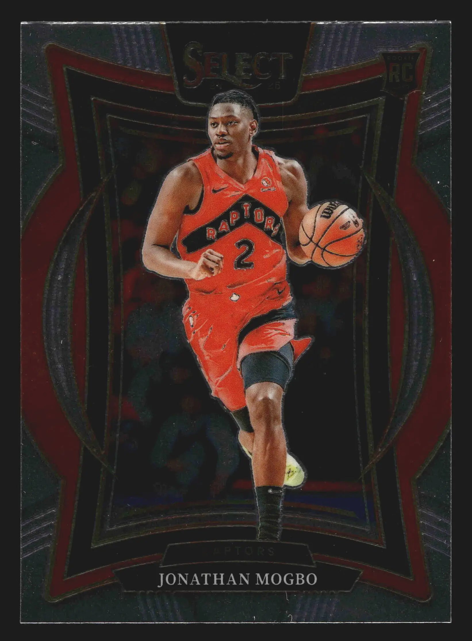 2024-25 Panini Select Jonathan Mogbo #87 Concourse RC Toronto Raptors - Basketball Card Single