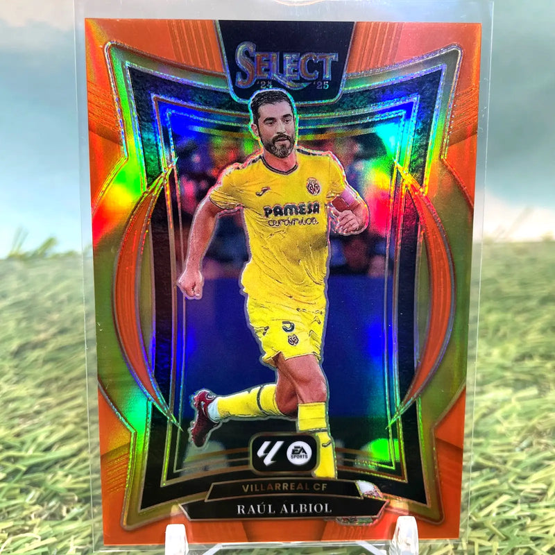 2024-25 Panini Select La Liga #82 Raul Albiol Bronze Checker #/49 - Soccer Card Single